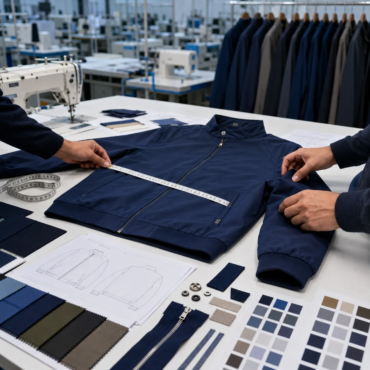 Pre-production sample approval for low MOQ garment sourcing & production