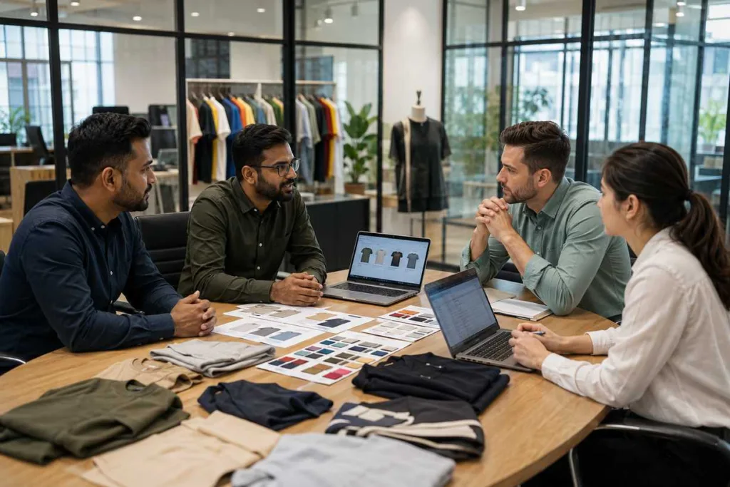 Garment sourcing company in Tiruppur helping international clothing brands manufacture apparel in India
