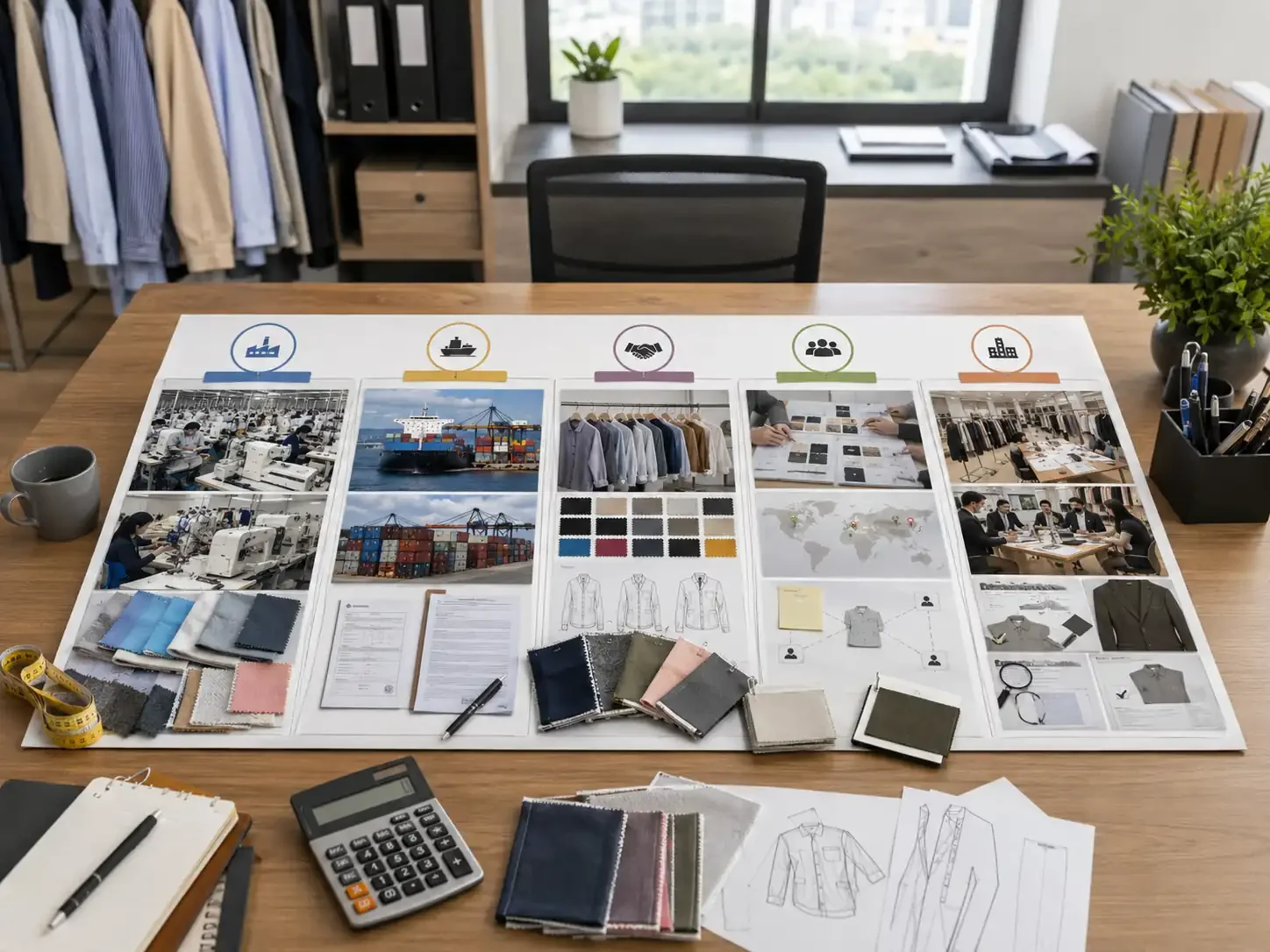 Comparison Factory vs Exporter vs Buying Office