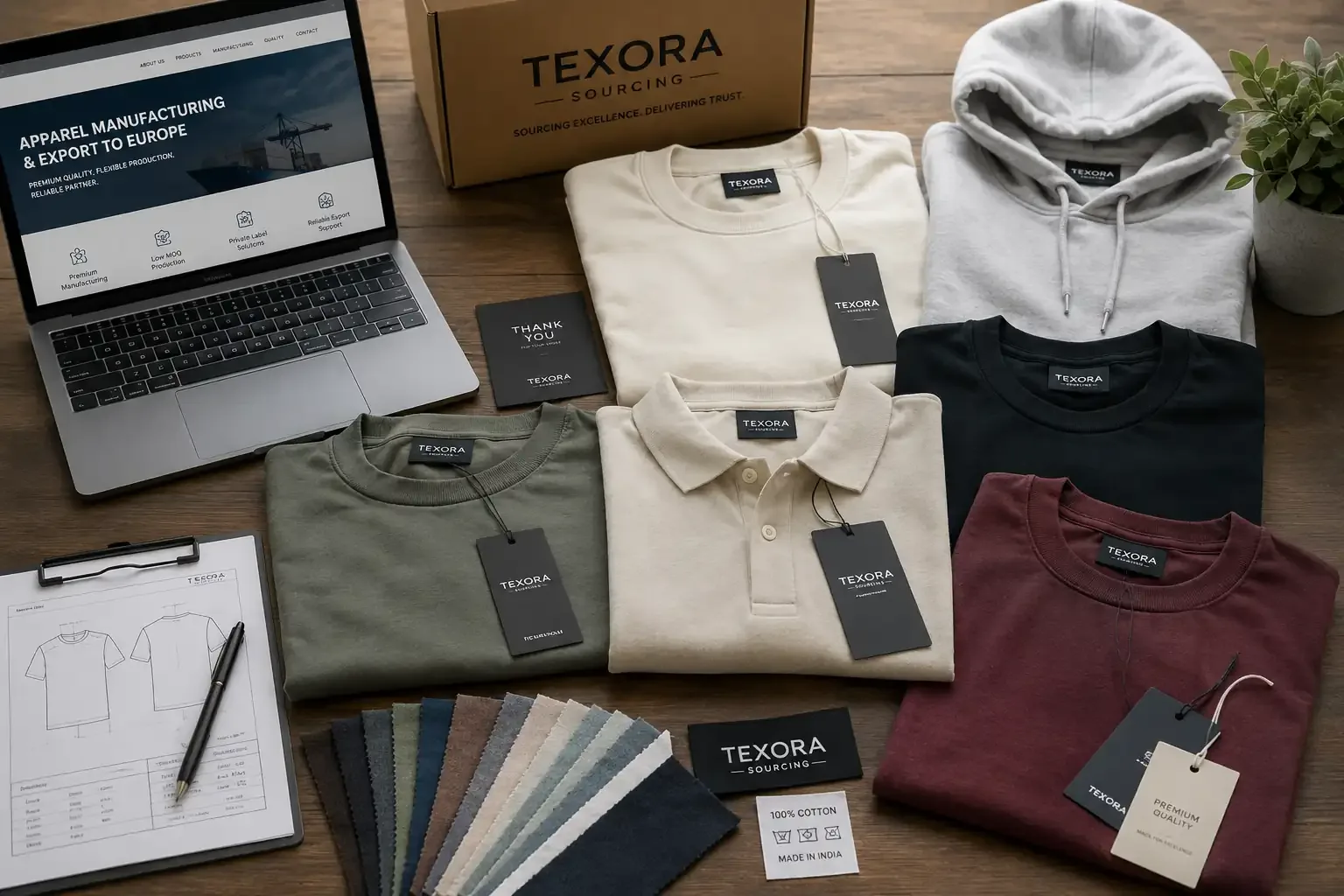 Clothing export for europe