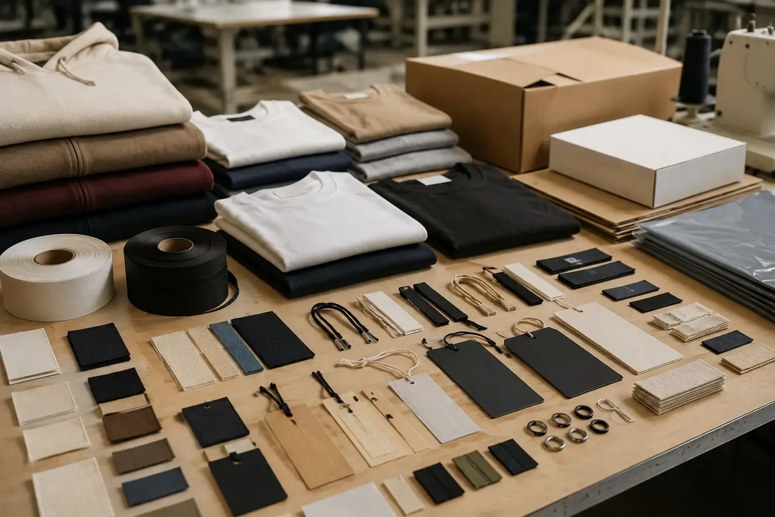 Private label clothing manufacturing and custom branding for Danish apparel companies