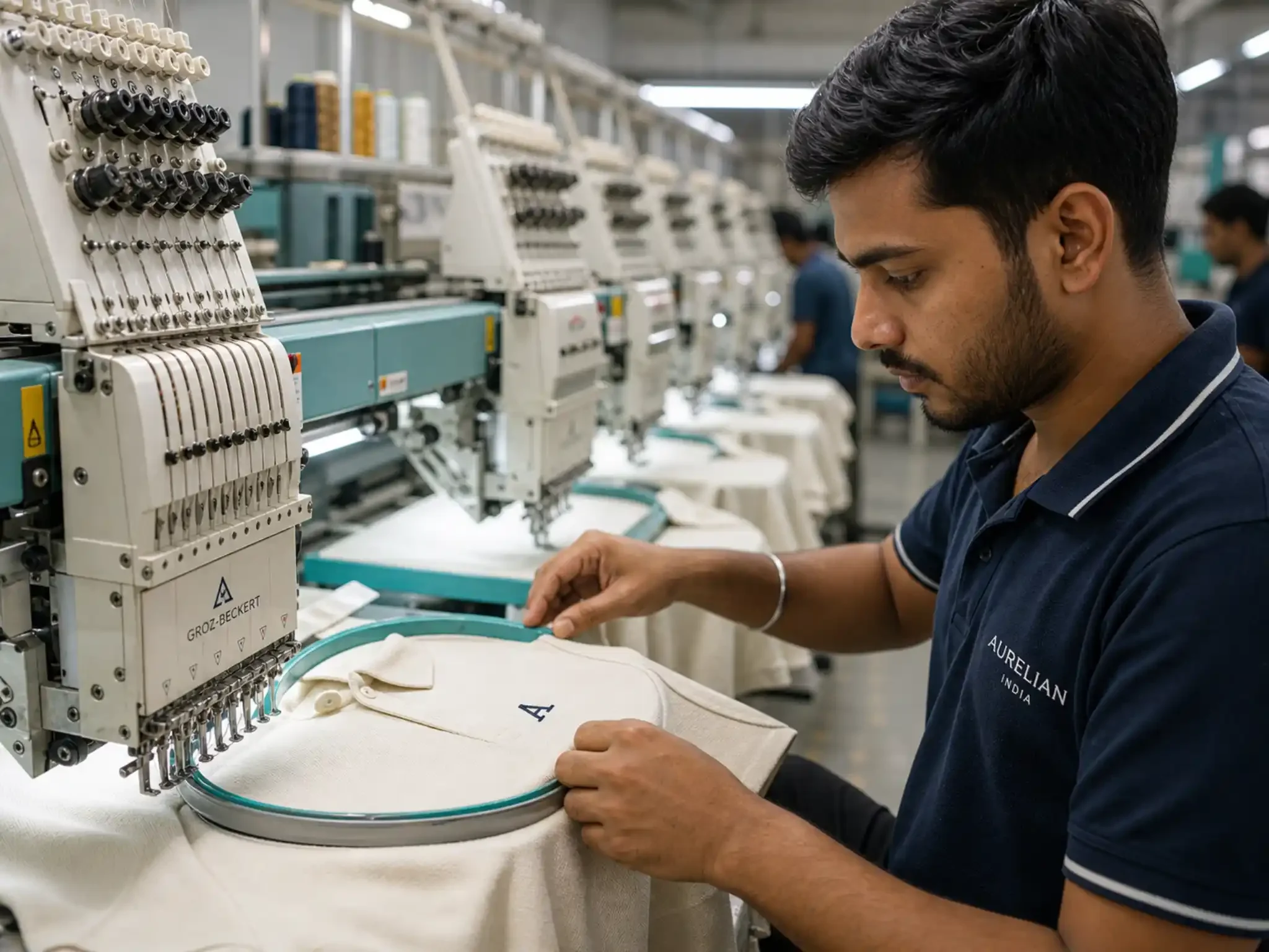 polo-tshirt-embroidery-manufacturing-india