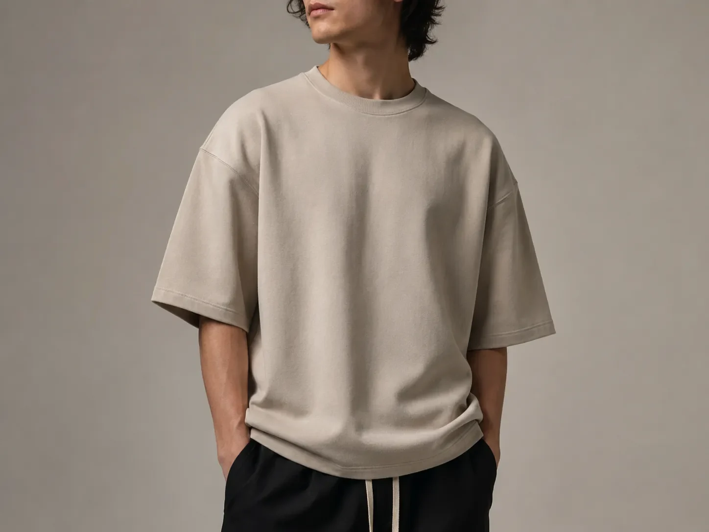 Premium oversized TShirt with structured fit