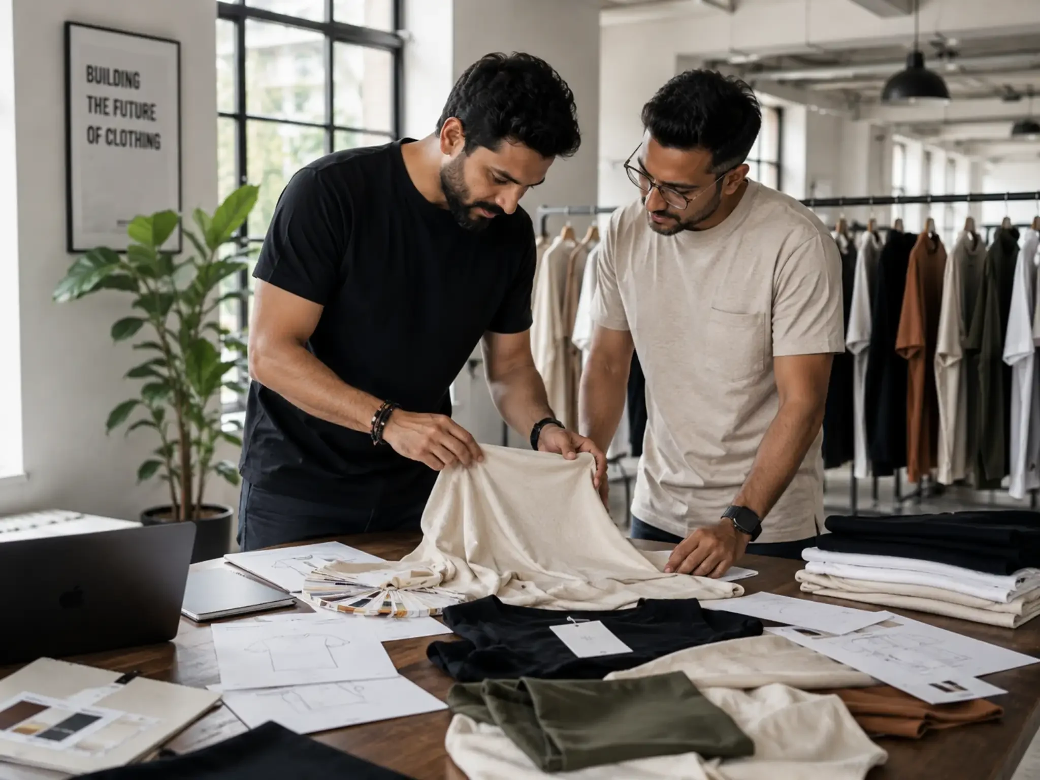 startup clothing brand working with t-shirt manufacturer in India