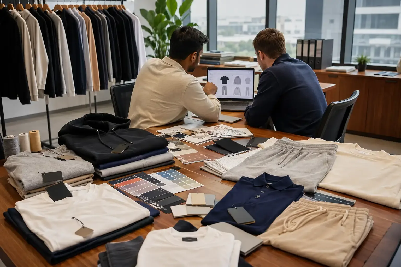 Private label clothing manufacturing for United Kingdom fashion brands in Tiruppur, India